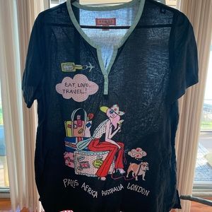 Lot of three Koi Scrub Tops